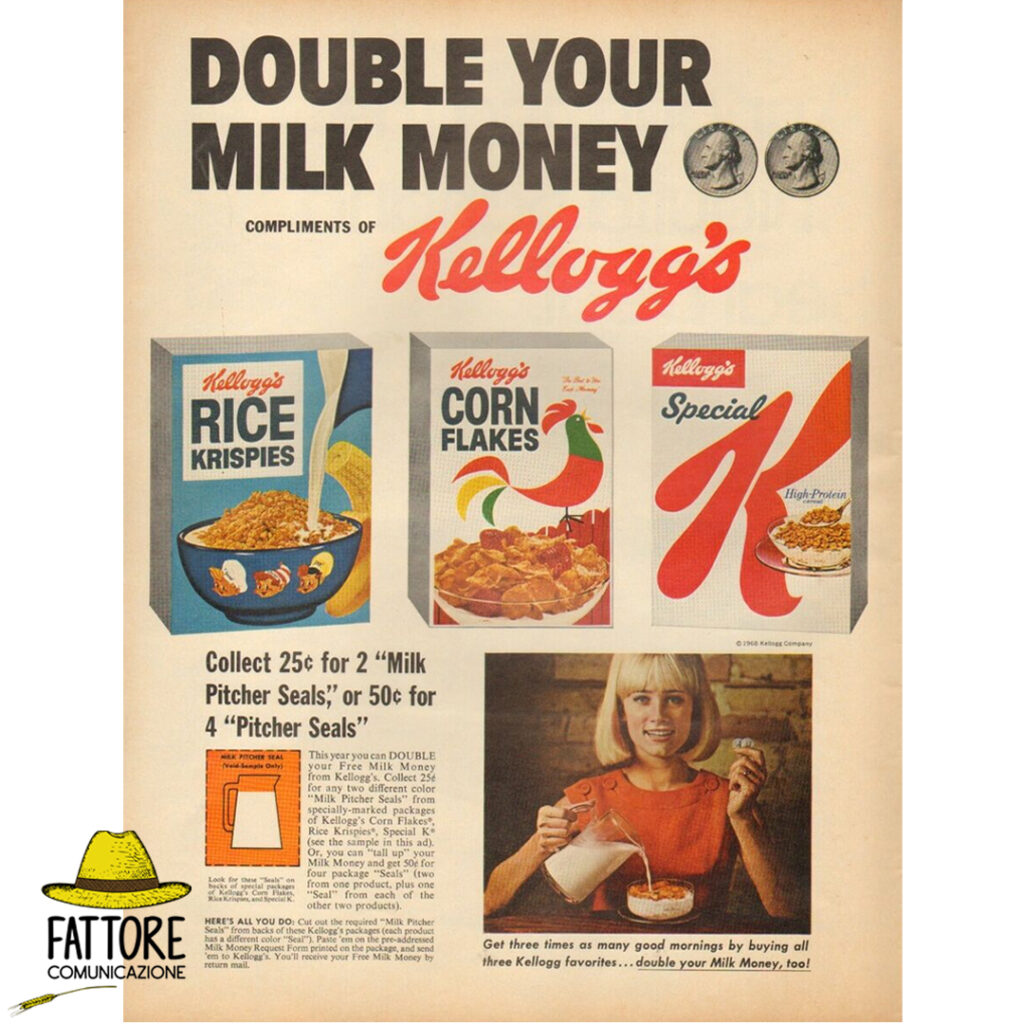 vecchia confezione kellogg's